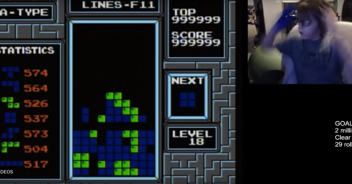 Rekor! Game Tetris Ditamatkan oleh Bocah 13 Tahun!